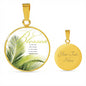 Palm Sunday- Circle Necklace - Custom Heart Design