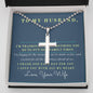 I'm thankful you put our family first, Love Your Wife - Custom Heart Design