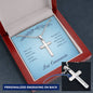 May you always know the peace of Jesus. - Custom Heart Design