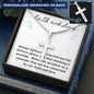 Faith and Love~ Cross Necklace - Custom Heart Design