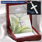 Palm Sunday Cross Necklace - Custom Heart Design
