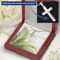 Palm Sunday Cross Necklace - Custom Heart Design