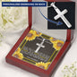 I will always be with you-Artisan Cross - Custom Heart Design