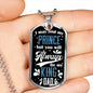 You will always be my King, From Daughter - Custom Heart Design