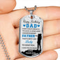 Happy Birthday Dad, From Son. - Custom Heart Design