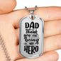 You are my hero. - Custom Heart Design