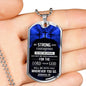 Bible Verse Pendant | Custom Heart Design