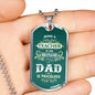 Teacher Dad is an honor. - Custom Heart Design