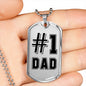 Dad #1 - Custom Heart Design