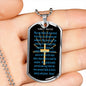 Sentimental Family Prayer Necklace | Custom Heart Design