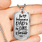 Dad & Daughter Love - Custom Heart Design