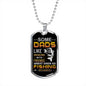 *Great Dads go fishing with Daughter - Custom Heart Design