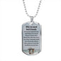 Best Friend Quote-Tag Necklace - Custom Heart Design
