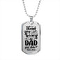 Thank you for being the Dad you didn’t have to be. - Custom Heart Design