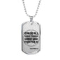 Bible Verse Necklace-Custom Heart Design