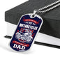 Motorcycle Dad - Custom Heart Design