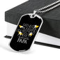 Just call him Papa-Tag Necklace - Custom Heart Design