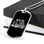 New Daddy-Tag Necklace - Custom Heart Design