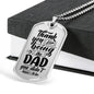 Thank you for being the Dad you didn’t have to be. - Custom Heart Design