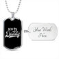 New Daddy-Tag Necklace - Custom Heart Design