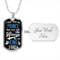 You will always be my King, From Daughter - Custom Heart Design