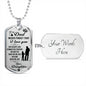 Our hearts are connected, From Daughter - Custom Heart Design