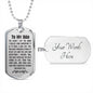 You gave me the best things in life. - Custom Heart Design