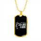 Bad to the bone-Tag Necklace - Custom Heart Design
