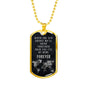 When the sun shine-Tag Necklace - Custom Heart Design