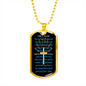 Sentimental Family Prayer Necklace | Custom Heart Design