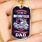 Motorcycle Dad - Custom Heart Design