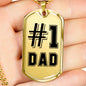 Dad #1 - Custom Heart Design