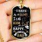 Happy Birthday Hero Dad - Custom Heart Design