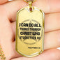 Bible Verse Necklace-Custom Heart Design