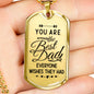 Everyone wishes they had you as a Dad. - Custom Heart Design
