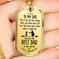 You're the best Dad, From Daughter - Custom Heart Design