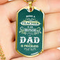 Teacher Dad is an honor. - Custom Heart Design