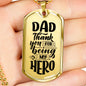 You are my hero. - Custom Heart Design