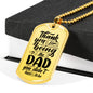 Thank you for being the Dad you didn’t have to be. - Custom Heart Design