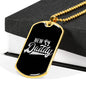 New Daddy-Tag Necklace - Custom Heart Design