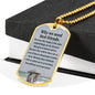 Best Friend Quote-Tag Necklace - Custom Heart Design