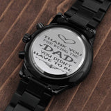 Thank you for being my Dad - Custom Heart Design