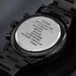 Watch-For My Stepson - Custom Heart Design
