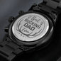 Watch-Best Bucking Dad - Custom Heart Design