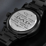 Thank you for being my Dad - Custom Heart Design