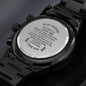 Watch-To My Husband, My Everything - Custom Heart Design