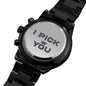 Watch-I pick you - Custom Heart Design