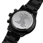Watch-For My Stepson - Custom Heart Design