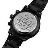 Thank you for being my Dad - Custom Heart Design
