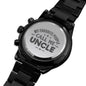 Watch-My favorite people call me Uncle - Custom Heart Design